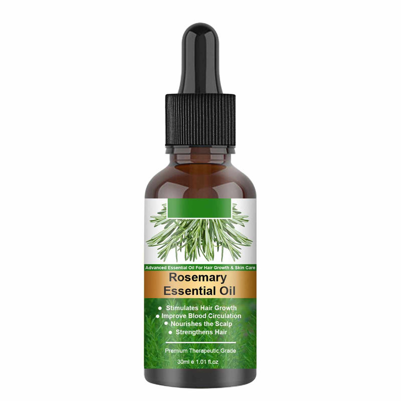 Rosemary Essential Oil Hair For Growth Organic Hair & Scalp Hair Strengthening Oil For Nourish Shiny Hair Healthy