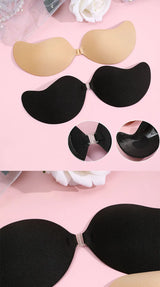 Pack Of 2 Women’s Invisible Silicone Bra – Nubra, Secure & Comfortable