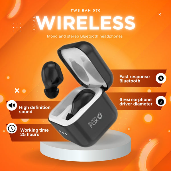 wireless Bluetooth headphones Ergonomic