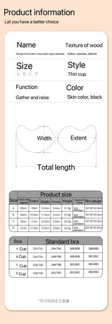 Pack Of 2 Women’s Invisible Silicone Bra – Nubra, Secure & Comfortable